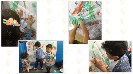 کار با رنگ انگشتی، خلاقیت و آموزش مفاهیم ریاضی