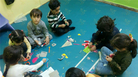 خلاقیت و آشنایی با اشکال هندسی