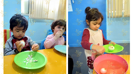 تقویت مهارتهای ظریف، شناخت مواد