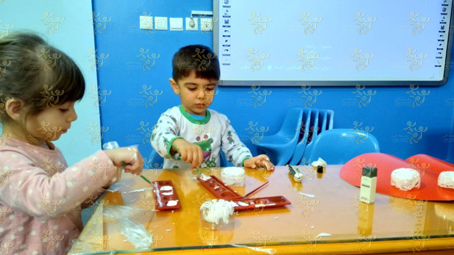 کاردستی بهداشت دهان و دندان