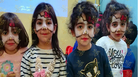 نقاشی روی صورت