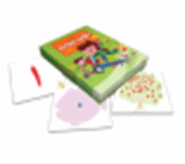 Smiling dots flashcards
